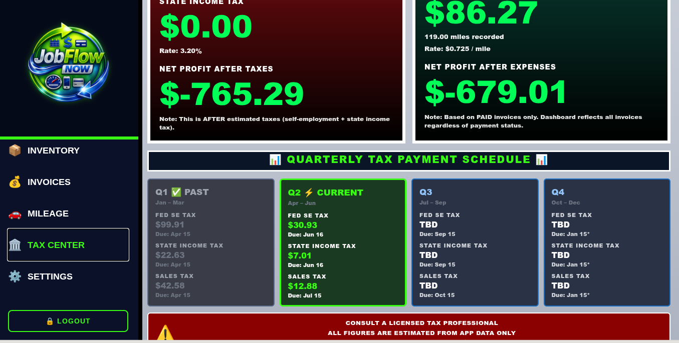 Tax Center